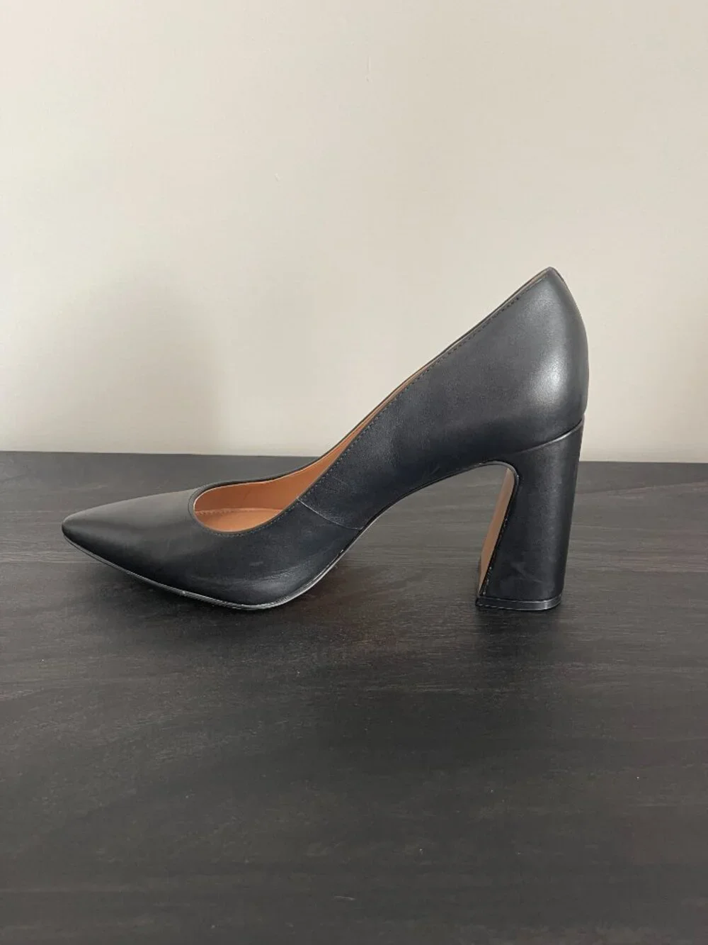 Vince Camuto Black Ableen Pump Heels - Women's Size 10M